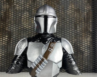 Star Wars The Mandalorian Figure, Star Wars Bust