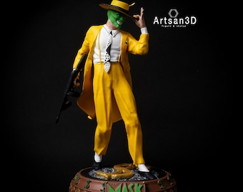The Mask Figure, Collectible Statue, Green mask statue