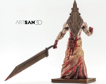 ピラミッドヘッド像：サイレントヒルホラーデコレーション（12.44