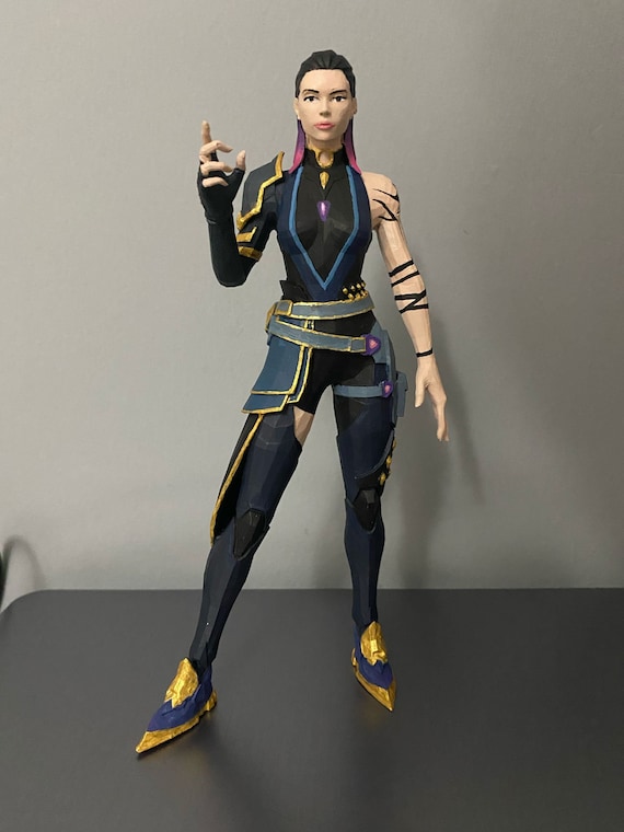 7'' Handmade Valorant Reyna Bust Statue, PLA Games Figure - Etsy