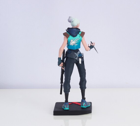 10'' Handmade Valorant Jett Figure: Gamer Gift - Etsy