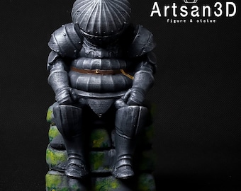 Siegmeyer of Catarina figure, Dark Souls figure, Onion knight Statue,  Handmade Painting, Video Games Gift, collectible statue