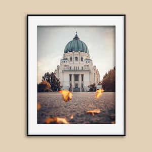 Wien Fotodruck | Zentralfriedhof im Herbst | Österreich Kunstdruck | Original Fotografie | Stadtansicht Poster | Wandbild | Geschenkidee
