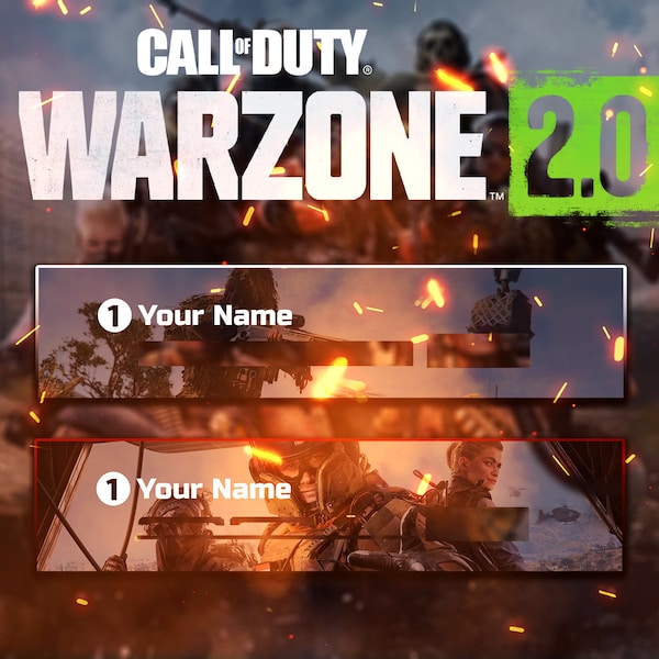 Call of Duty Health Bar - Etsy Canada