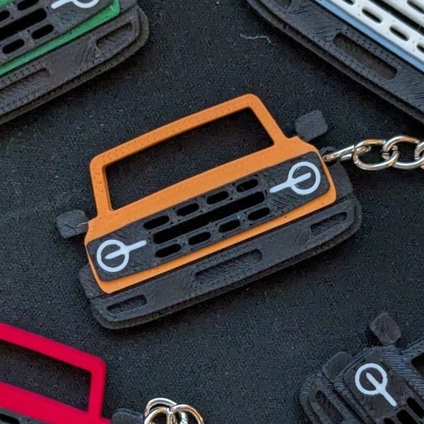 Ford Bronco Keychain 2021+ Accessories 17 Colors Durable Custom 3D Printed