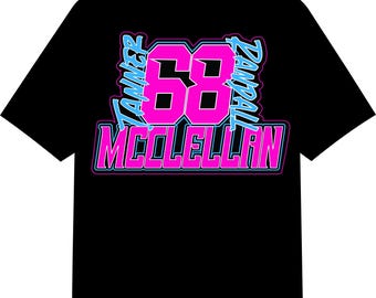 Diseño personalizado de camiseta básica de carreras