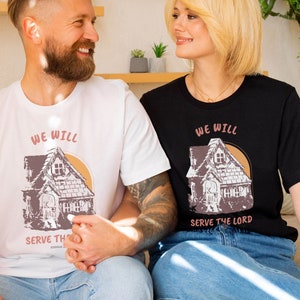 Couple Shirt for Christians, Matching Trendy Christian Shirt for Family, Bible Verse Gift, Faith Statement Tee, Spiritual Shirt, Worship Tee