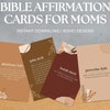Daily Bible Verse Cards for Mom and Dad, Printable Scripture ...