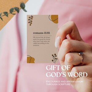 Bible Affirmations for Women, Scripture Cards Printable, Daily Bible ...