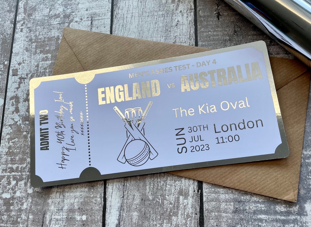 Surprise Sports Match Ticket, Surprise Cricket Match Voucher, Cricket