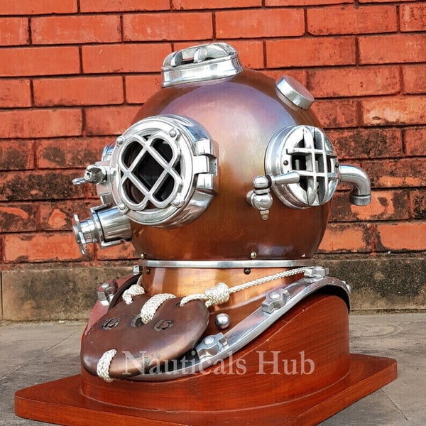 Divers Helmet Etsy