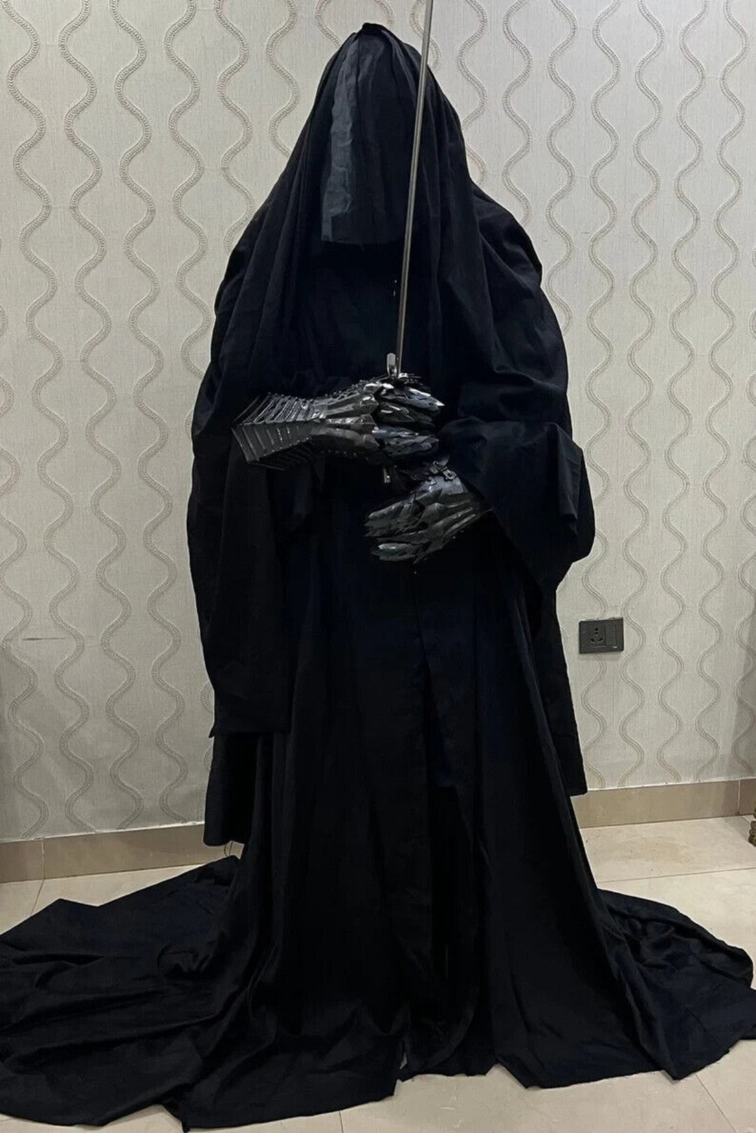 The Nazgûl Outfit Perfect Halloween Outfit Ringwraith Robes, Black
