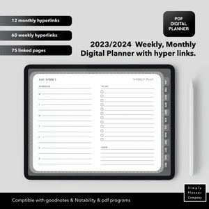 2024 Monthly Scrapbook Photo Album, Diary, Journal With Calendar