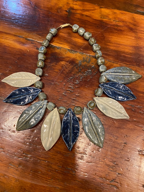 Artisan Made Ceramic Necklace