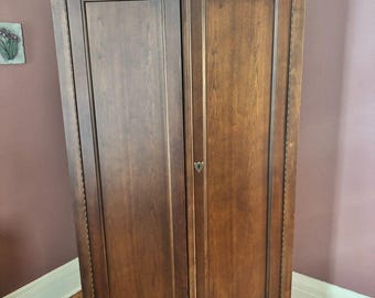 Vintage Cherry Armoire by National Mount Airy Furniture Co.