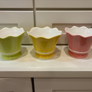 Villeroy and Boch Pastel Planters- Set of 3