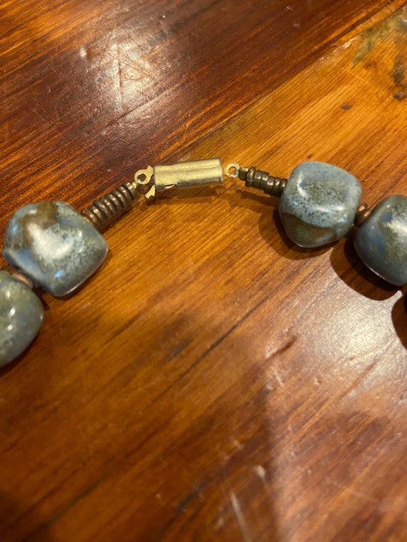 Artisan Made Ceramic Necklace View 2