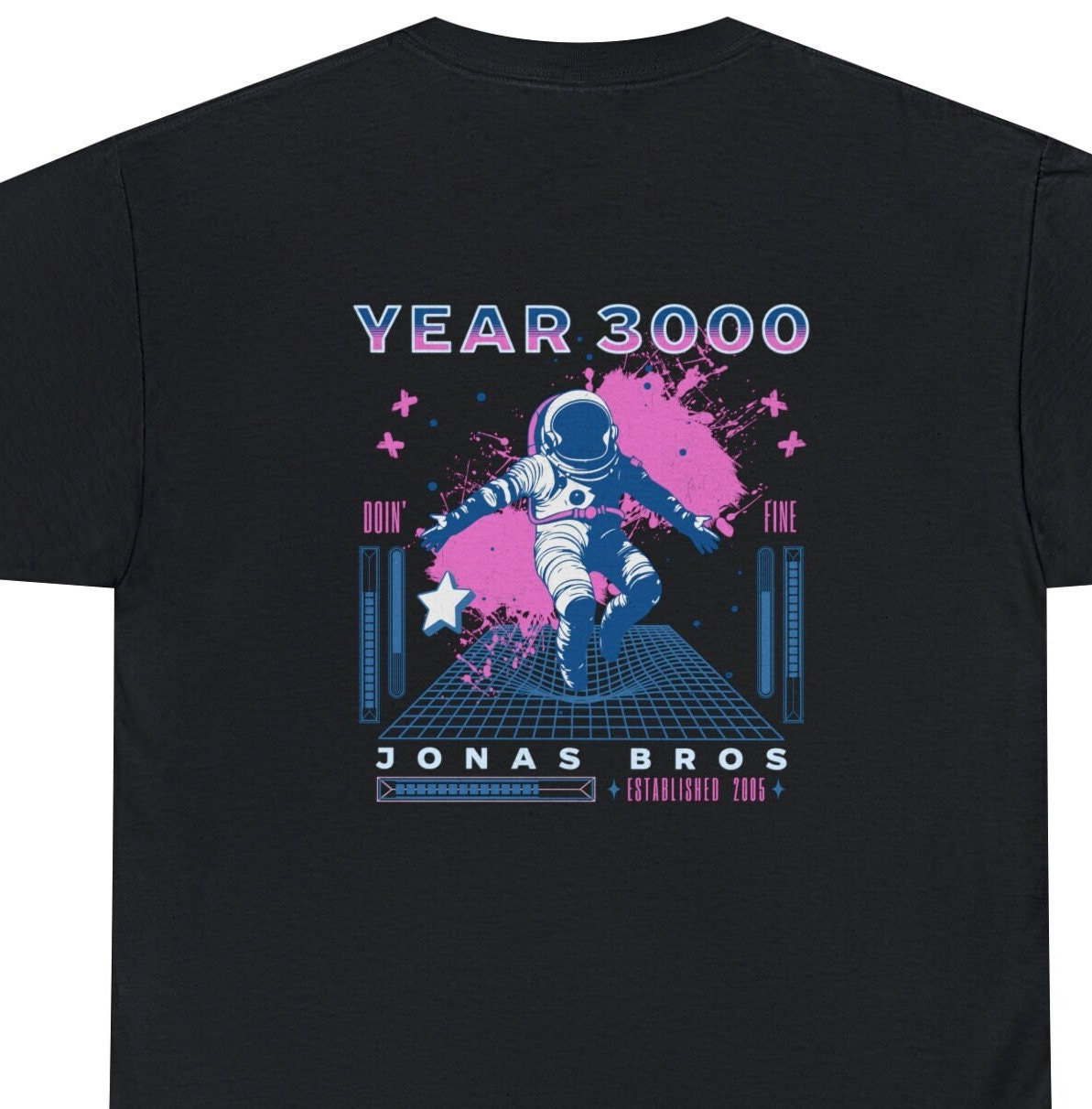 Jonas Brothers Dodger Stadium T-shirt the Tour Jobros 