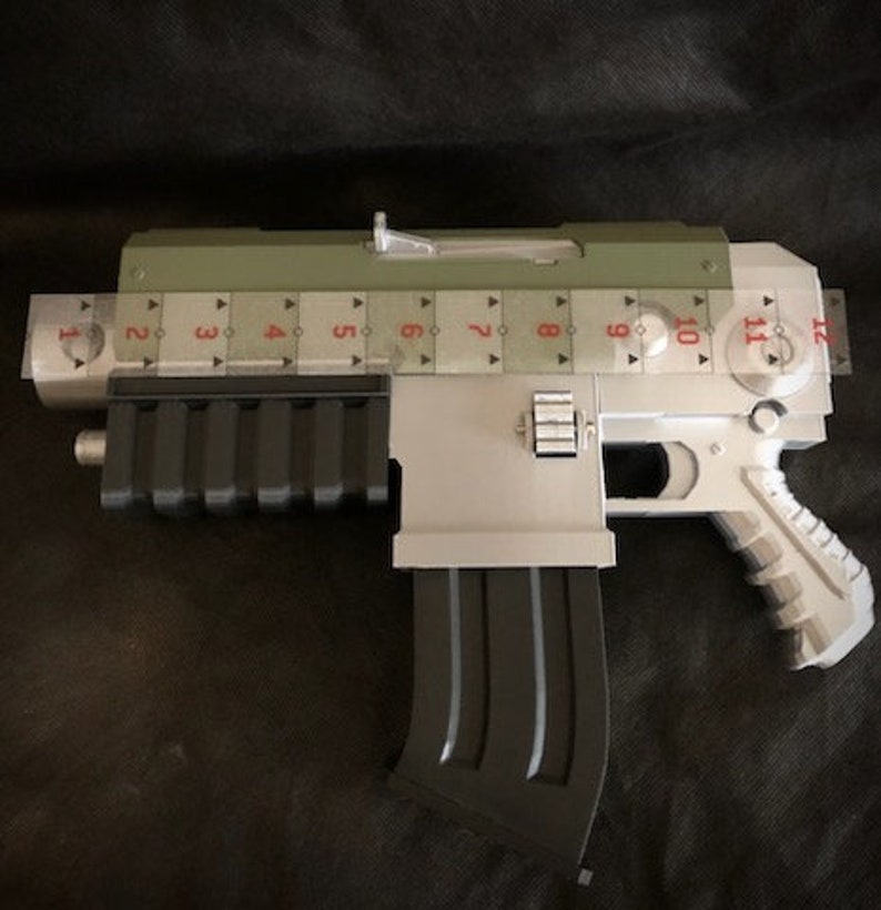 Warhammer 40k Darktide Locke Bolter Green Variant Etsy