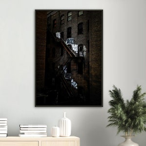 Arredamento casa, Quadro moderno, Art print, Arte moderna, Poster su carta opaca di alta qualità con cornice di metallo
