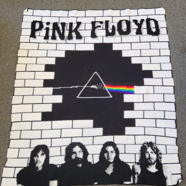 Pink Floyd • Afghan • Graphghan • Dark Side of the Moon • The Wall