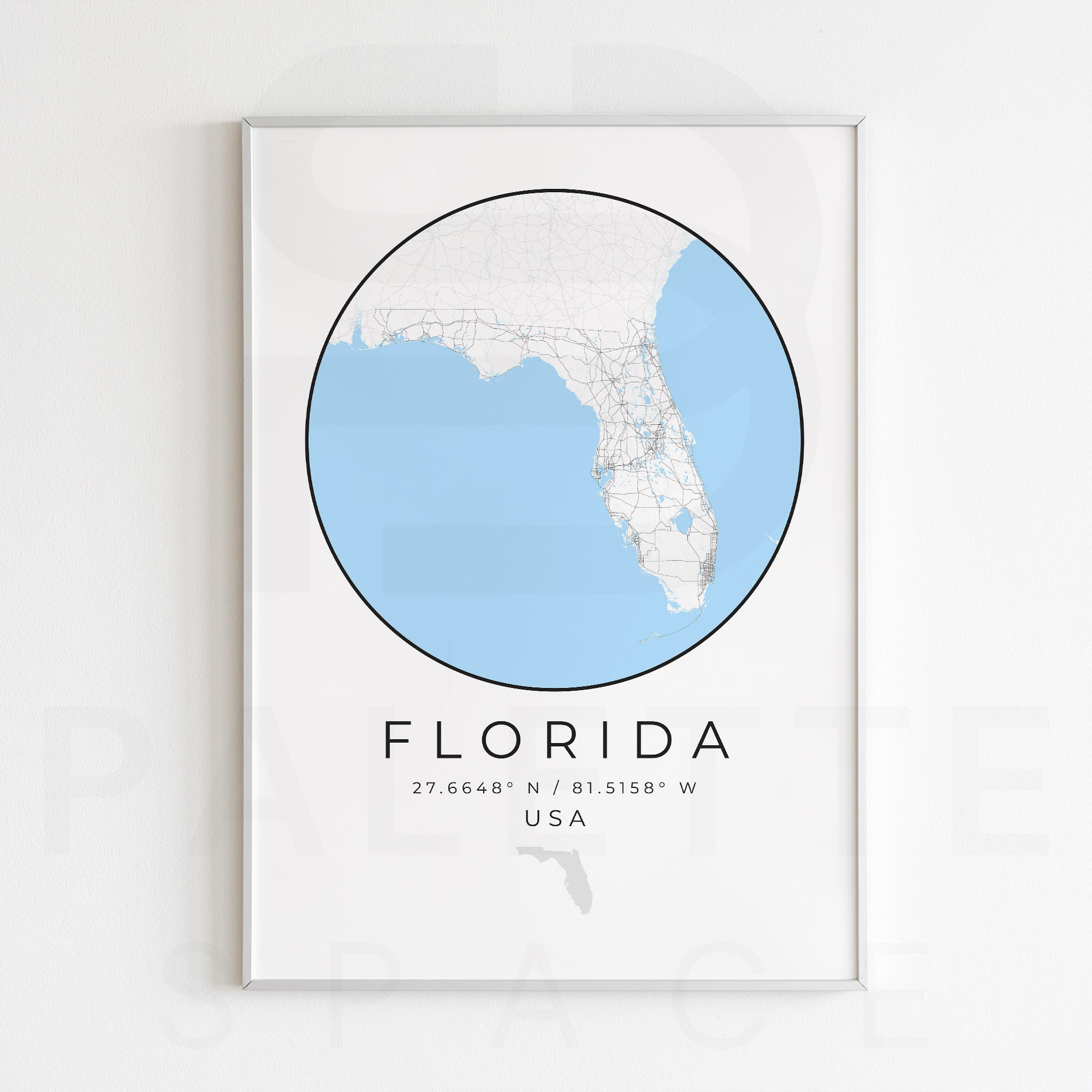 Digital Florida Print Set of 3 - Il Fullxfull.4805078716 1tcr 