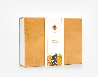 Senbird Japanse kruidenthee cadeauset: biologische sobacha, kuromecha, hojicha