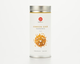 Senbird Geroosterde Bruine Mochi Rijstthee - Japanse Genmaicha Cafeïnevrij Losbladig (3,5 oz/100 g)