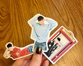 Louis Tomlinson Rolling Stone Cover Shoot Stickers