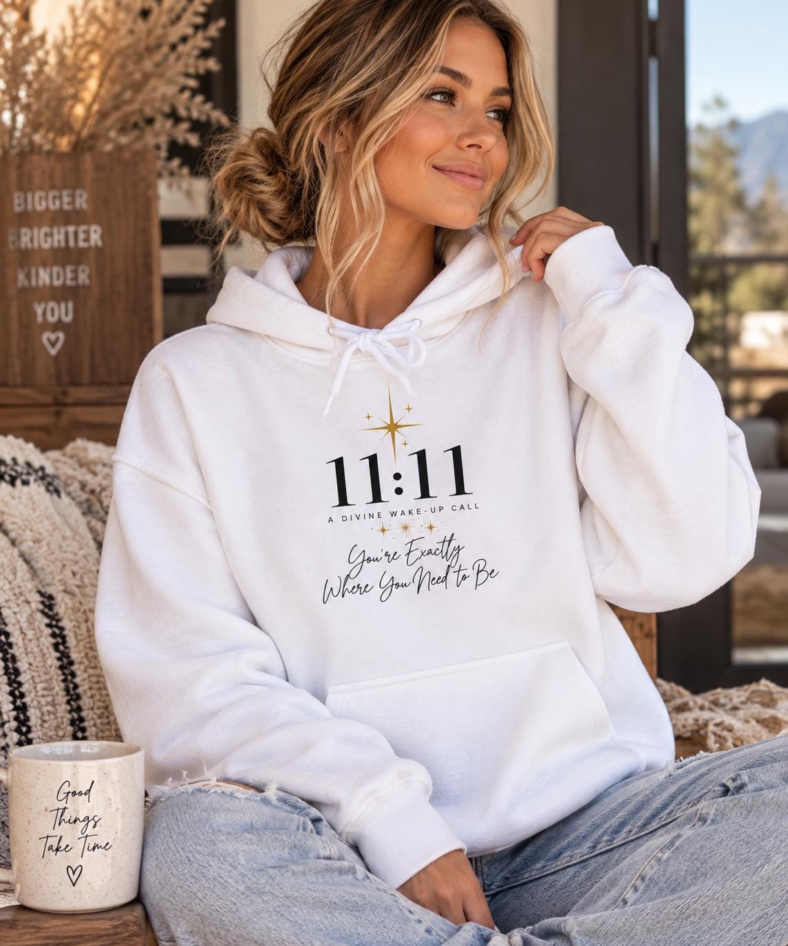 トップス 1111 11:11 Hoodies - Etsy