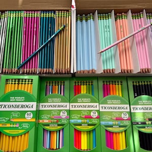 Personalized Engraved Pencils: #2 Ticonderoga, Back to School Gift, Teacher Appreciation Gift