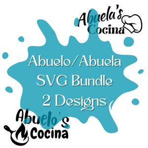 Los Abuelitos Cocina SVG ファイル | Cricut 用 SVG ファイル | 個人使用のみの SVG ファイル | 祖父母の SVG | キッチン | SVG ファイル | Abuelos love
