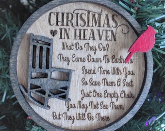 Christmas In Heaven Ornament