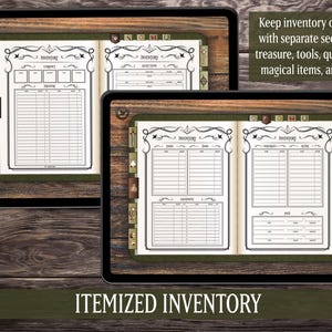 DND Digital Journal Fillable PDF, Character Sheet, 5e 2024, Goodnotes ...