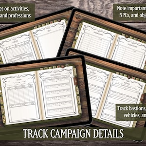 DND Digital Journal Fillable PDF, Character Sheet, 5e 2024, Goodnotes ...