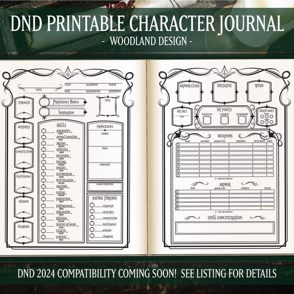 Dnd Journal - Etsy