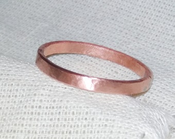 Simple Bold Rose Gold color Mens Rings, Thin Mens wedding band, Custom Jewelry for men