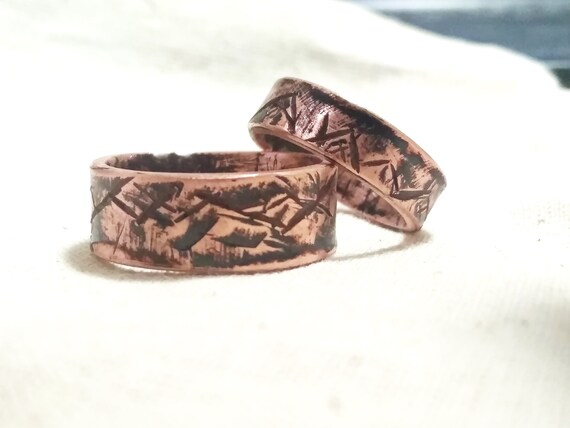 Mountain rings, Couples promise rings, Couple rings matching, Custom rings with engraving, Couples engraved rings, Mountain ring set