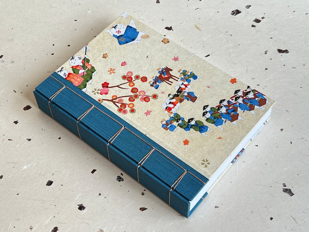 Japanese Sogara Print Journal A5 - Handmade Silk/sogara Japanese Sogara Print Journal A5 - Handmade Silk/sogara