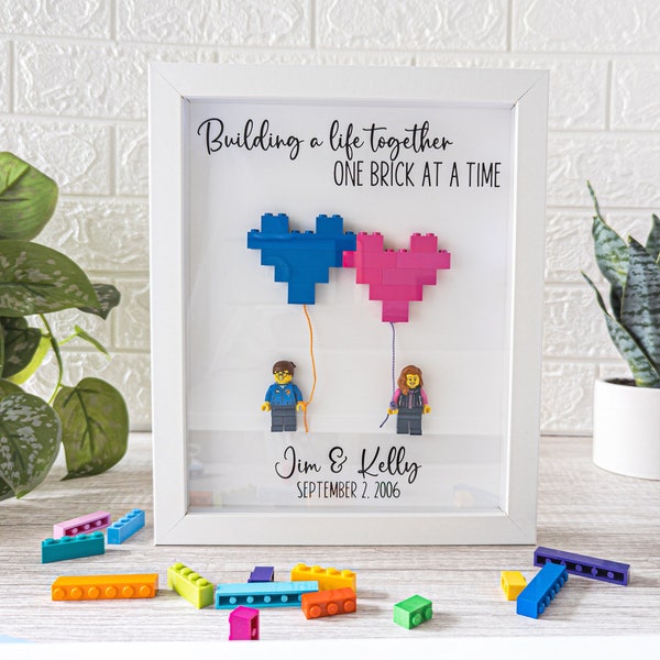 Personalized Legos Couples Etsy