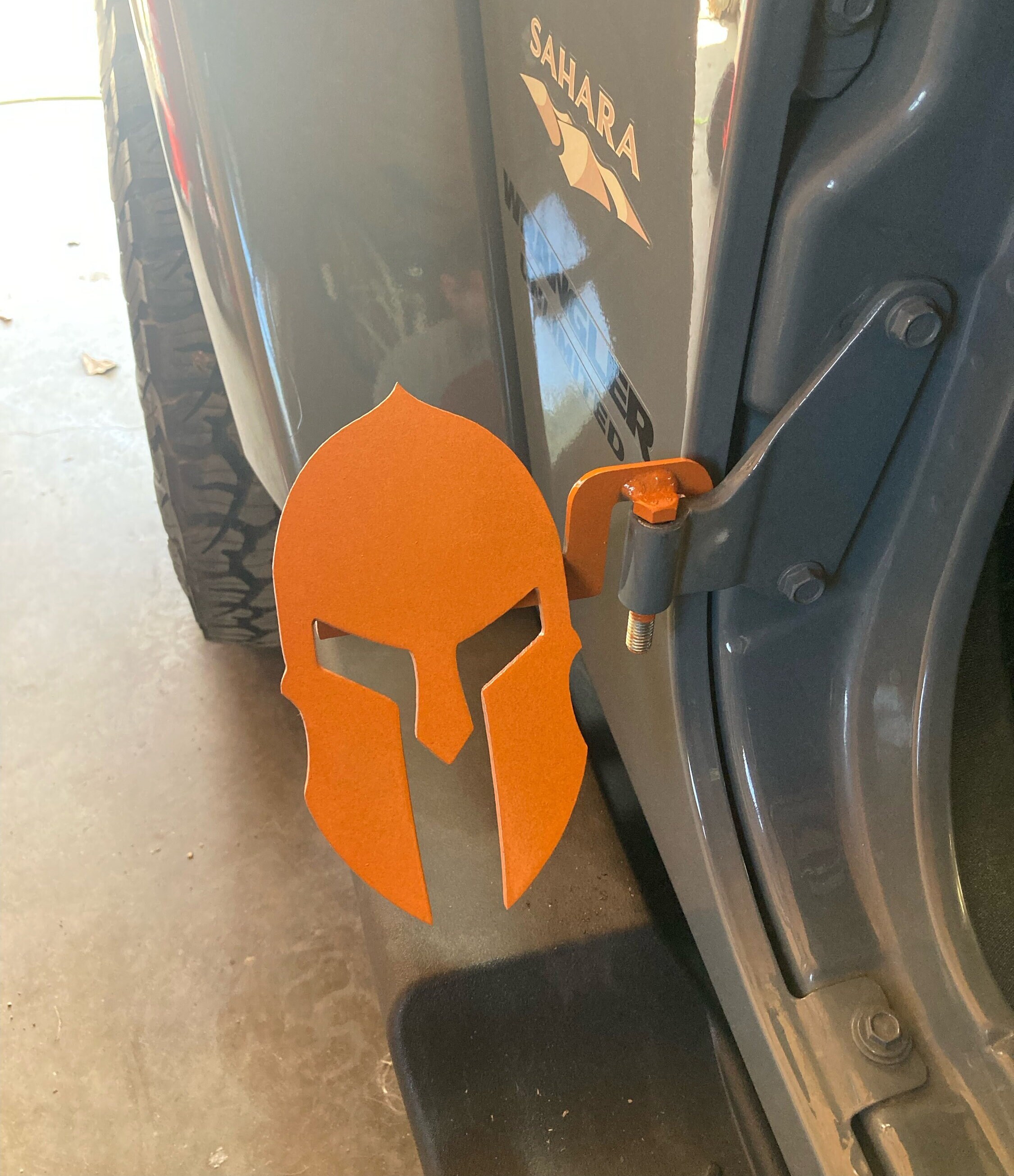 Spartan Head Foot Pegs for Jeeps Etsy