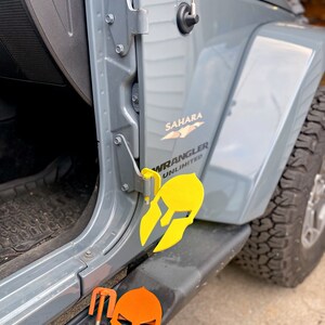 Spartan Head foot pegs for Jeeps