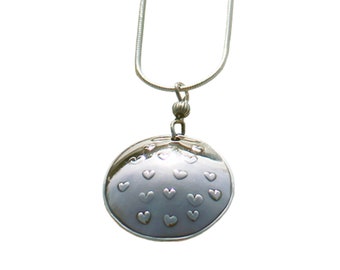 Bunch of Hearts, Silver Pendant