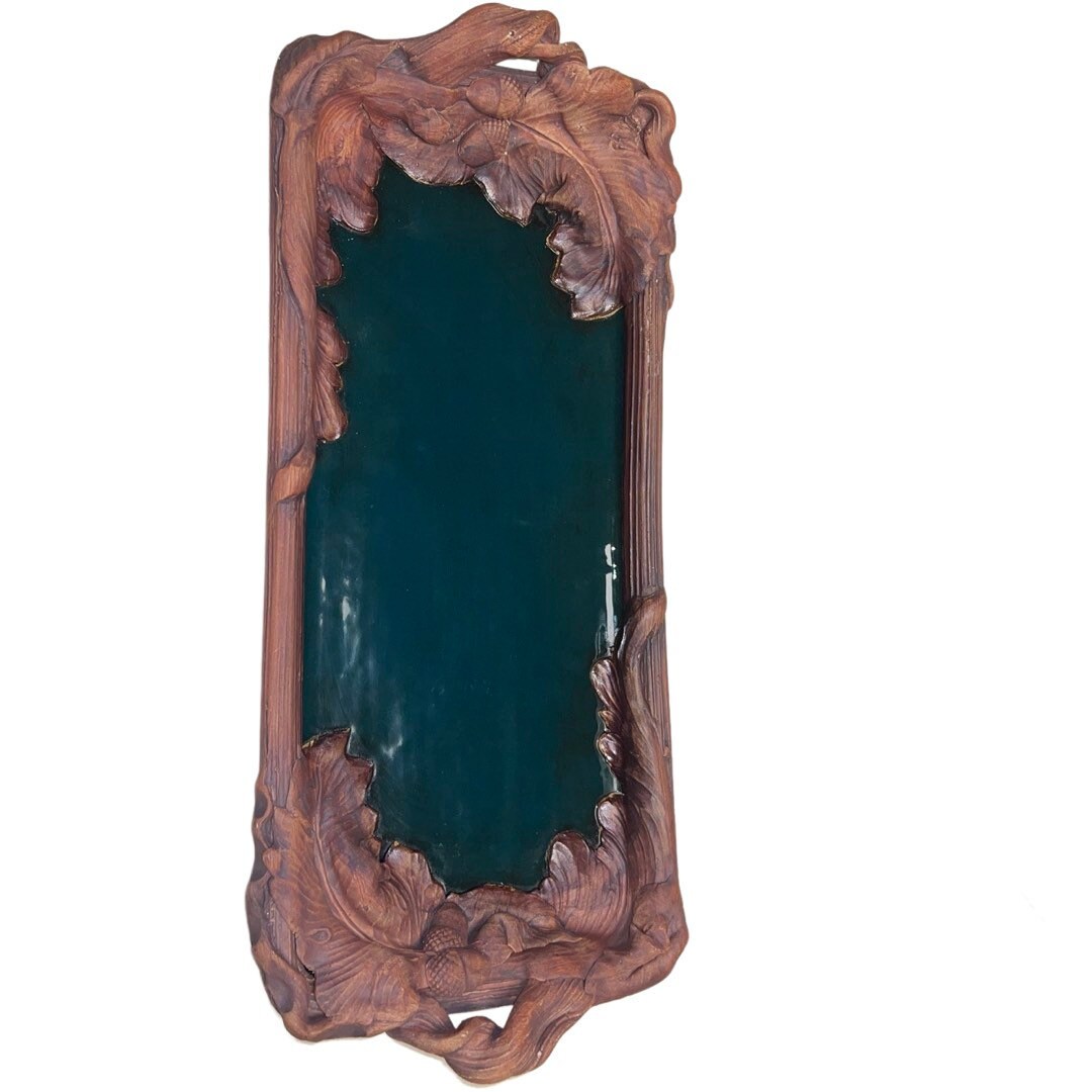 Vintage Terrafirma Mid Century American Pottery Art Trinket Tray Etsy