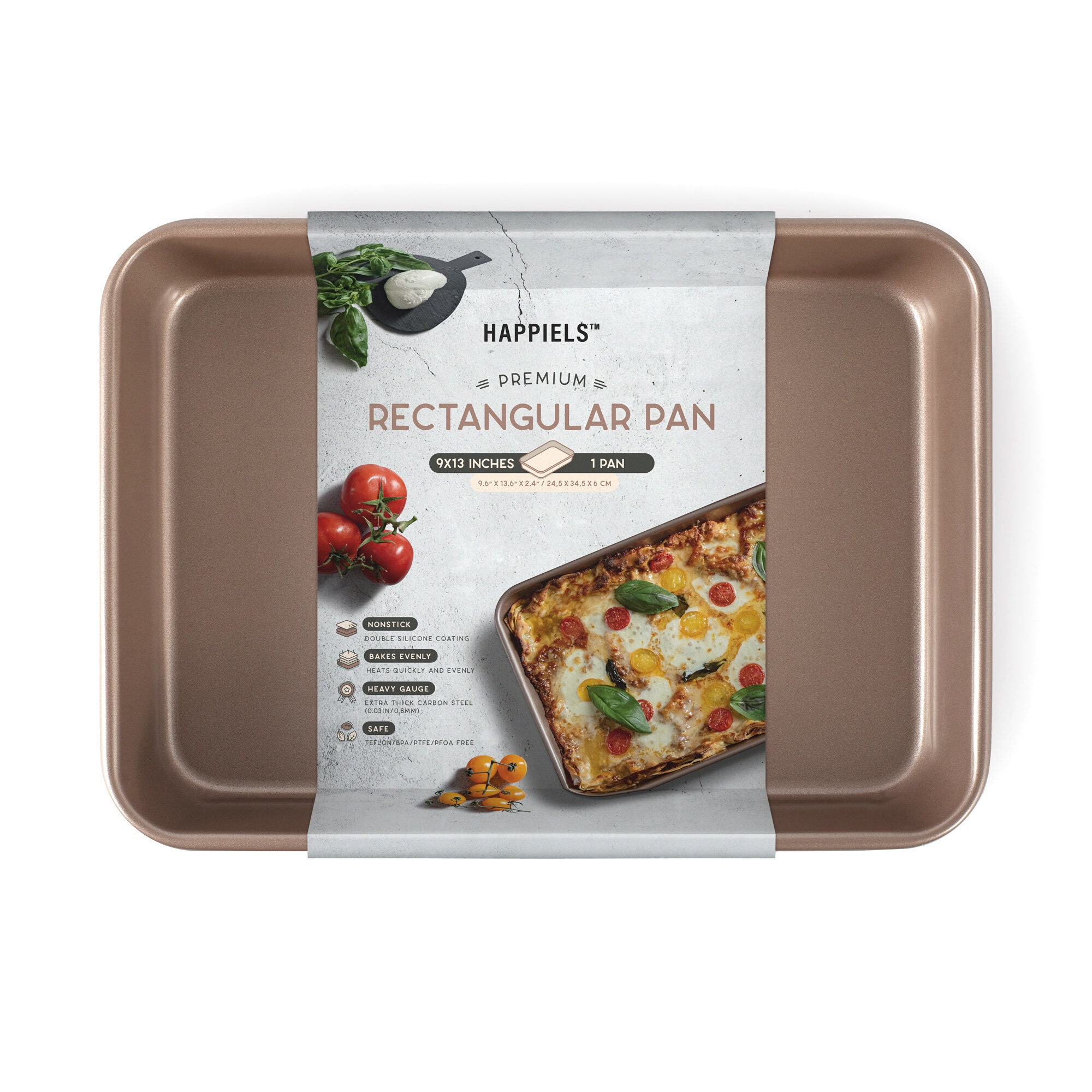  Wilton Recipe Right Non-Stick Baking Pan with Lid, 9 x 13-Inch,  Steel : Sports & Outdoors
