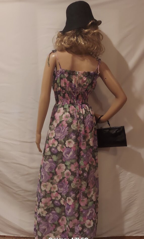 Womens Vintage Floral sundress - image 7