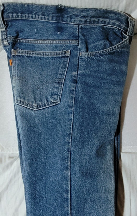 1960's Levi dark denim jeans