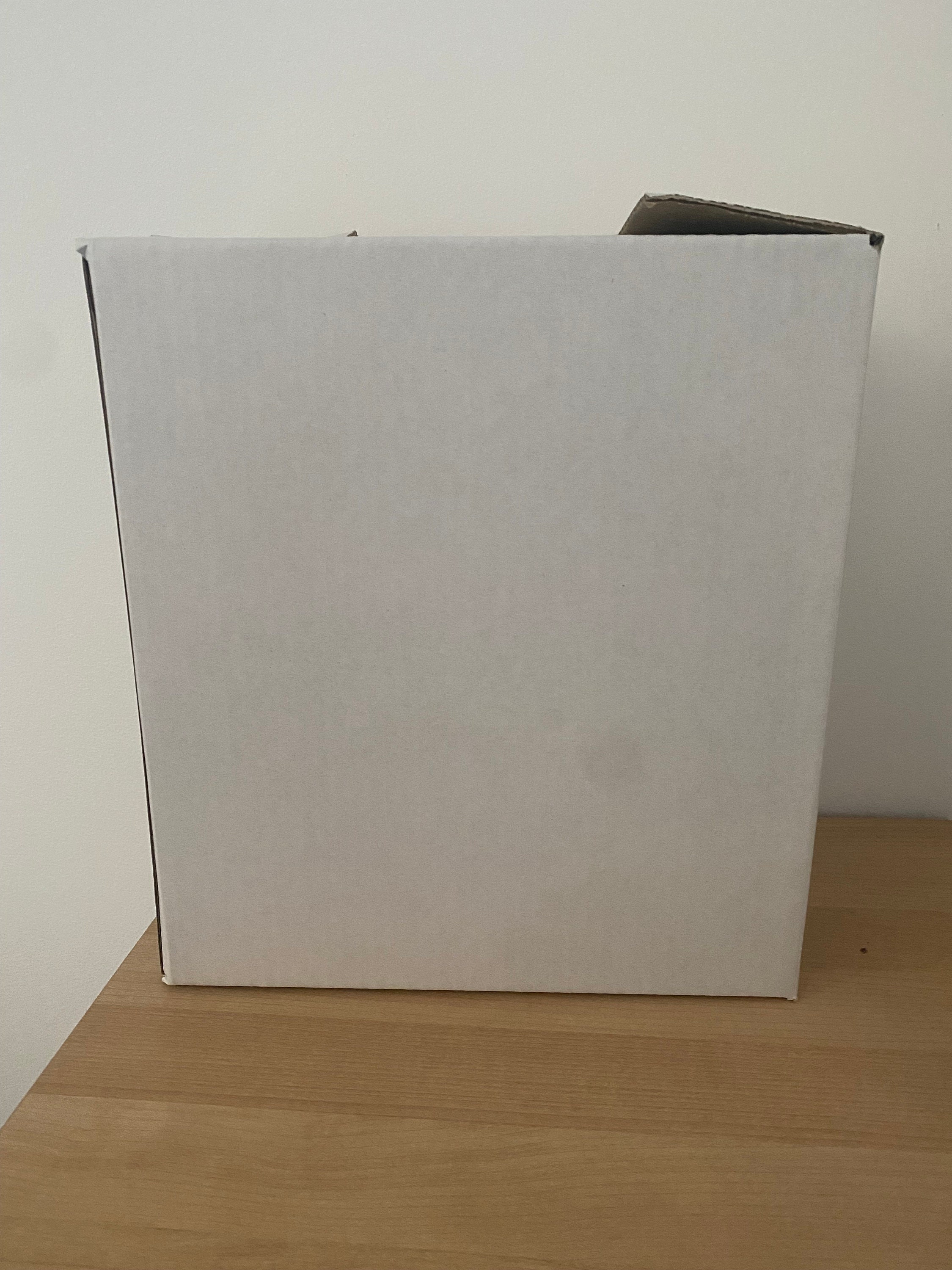 White Cardboard Box for Shipping Etsy