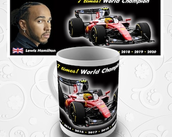 Lewis Hamilton Gift Mug - Tribute to the 7 times world champion