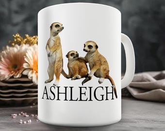 Meerkat Personalised Gift Mug